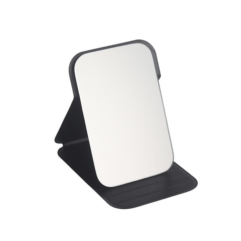 Mini Makeup Mirror, Portable Makeup Mirror, Folding Handheld Mirror, Mother'S Day Gift, Compact Mirror for Traveling Pink Acrylic
