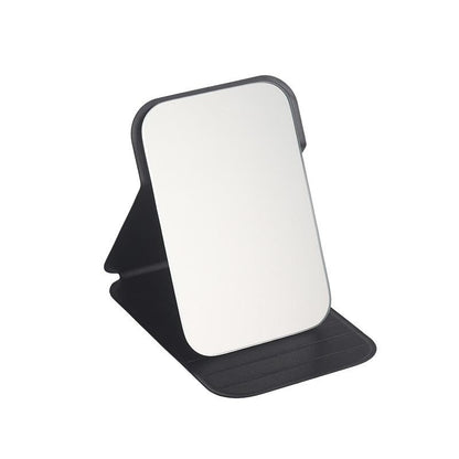 Mini Makeup Mirror, Portable Makeup Mirror, Folding Handheld Mirror, Mother'S Day Gift, Compact Mirror for Traveling Pink Acrylic