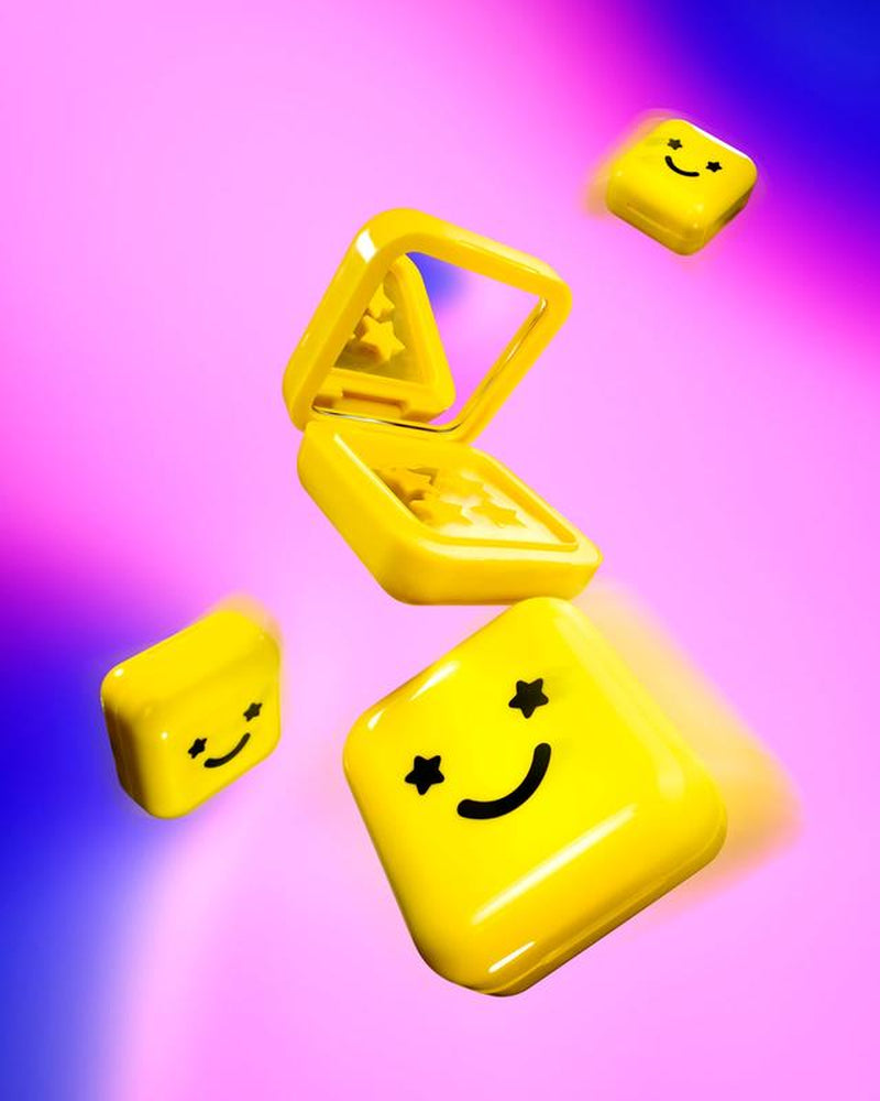 Starface Hydro-Star️ Pimple Patches + Big Yellow Compact, 32 Ct
