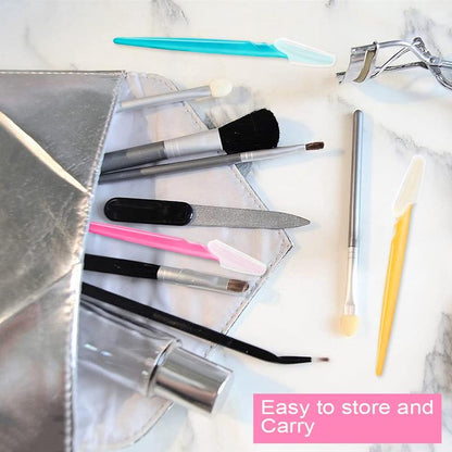 24/48/66Pcs Eyebrow Razors, Dermaplaning Tool with Precision Cover, Sharpe Blade Face Razors for Women, Dermaplane Razor, Facial Razor, Makeup Cosmetic Tools